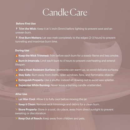 Conch Shell Soy Wax Candle | Jesmonite Vessel, Handmade