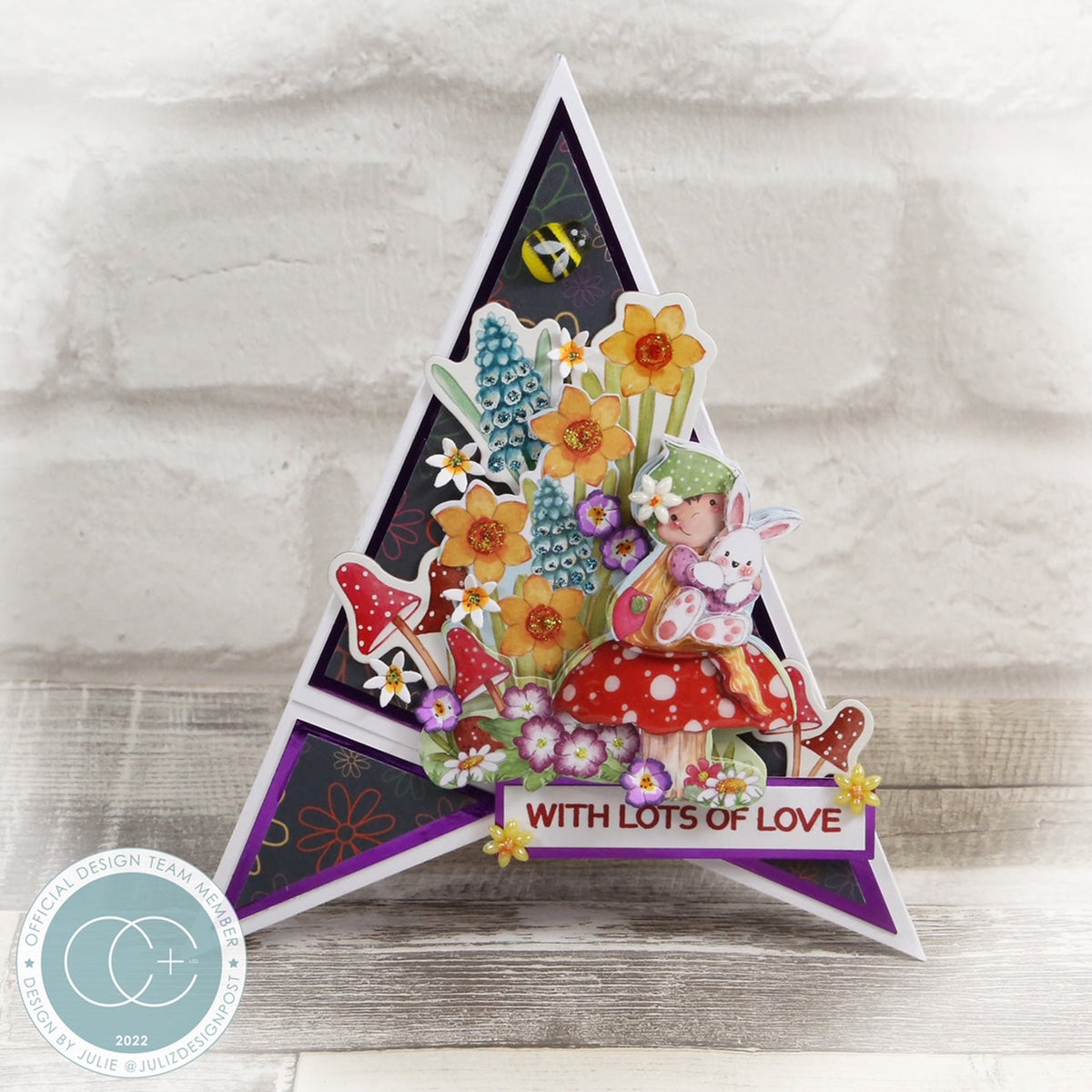 Craft Consortium Que le printemps commence - Bloc de papier 30x30 cm