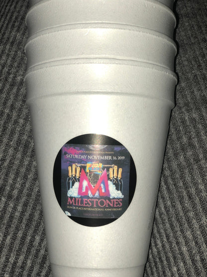 Gobelets en polystyrène personnalisés 20oz - Gobelets de fête personnalisables