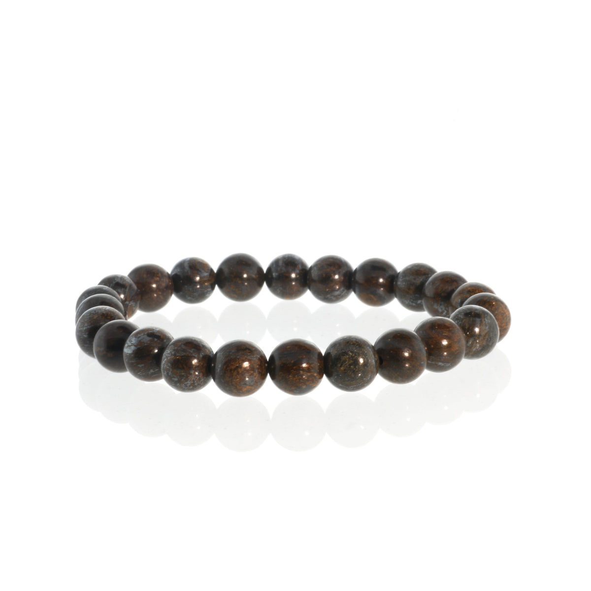Bronzite Round Bracelet - 8mm