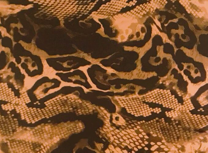 Vinyle thermocollant (Flex thermocollant) Effet peau de serpent