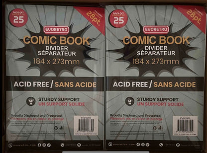 EVORETRO Remets Séparateur de bandes dessinées 28 PT