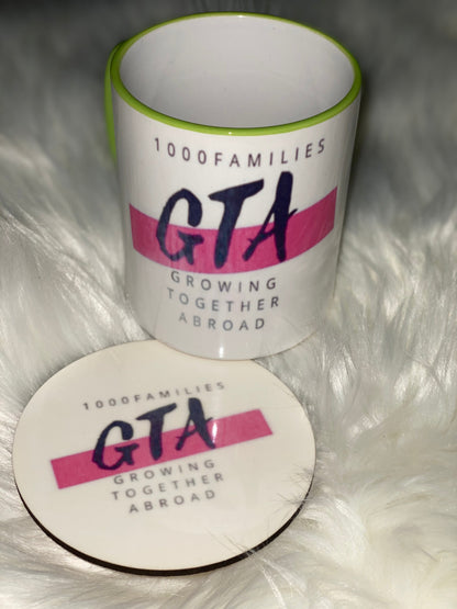 Custom Mug & Coaster Set - Personalized