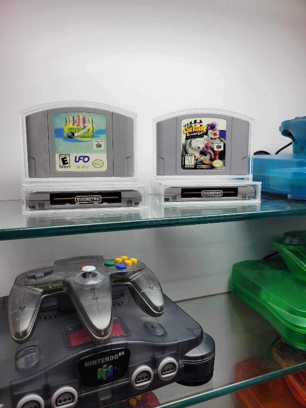 Boîtier en acrylique pour cartouche N64 Nintendo 64 (lot de 2)