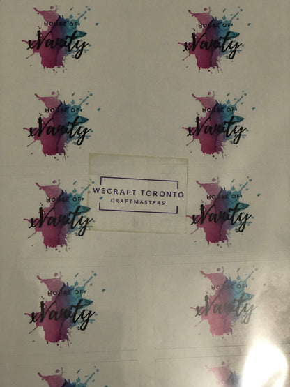 Custom Stickers & Labels | WeCraft Toronto