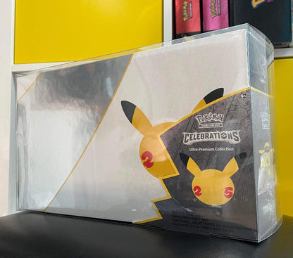 Boîte de Collection Pokémon Célébrations Ultra Premium EVORETRO PET Protector 0.45MM - Lot de 1