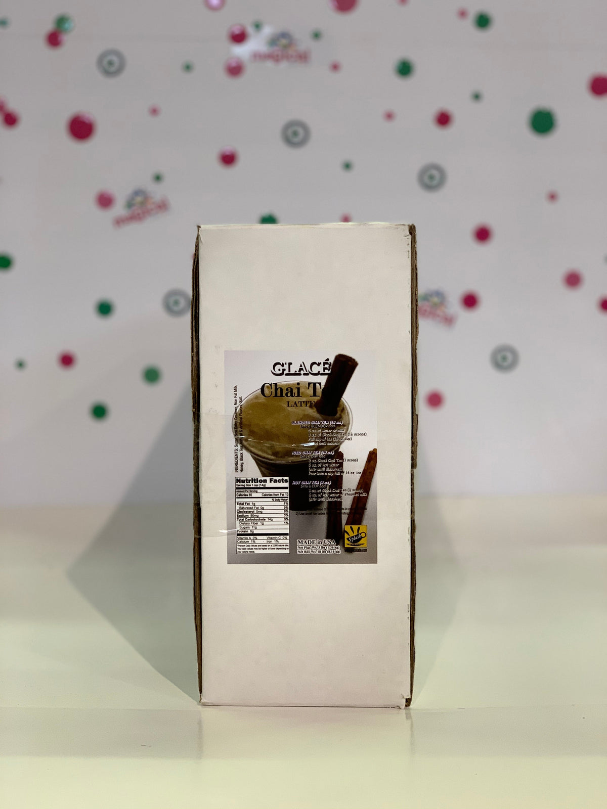 Chai Tea 4 in 1 Latte Bubble Tea / Latte and Frappe Mix - Multi-Use Powdered Beverage Mix - Ships Free Within Canada on Orders Above CAD $199
