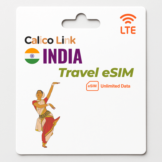 India Travel eSIM Unlimited Data