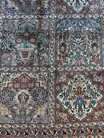 Indian Kashmir Rug | 6' 0" x 8' 11"