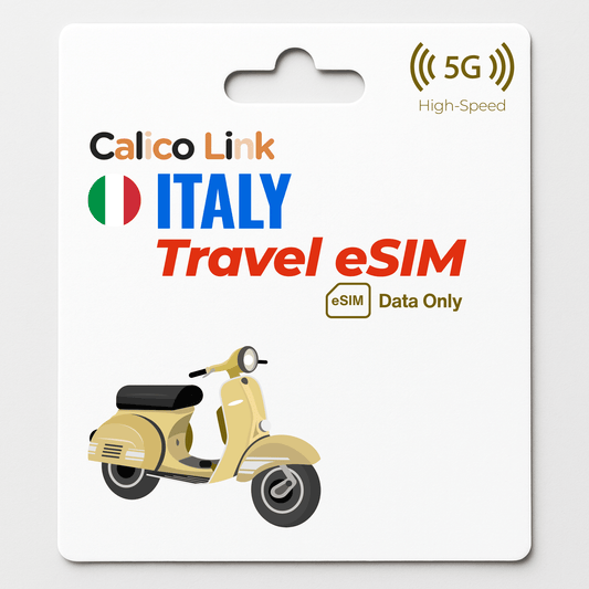 Italy Travel eSIM | 5G Data