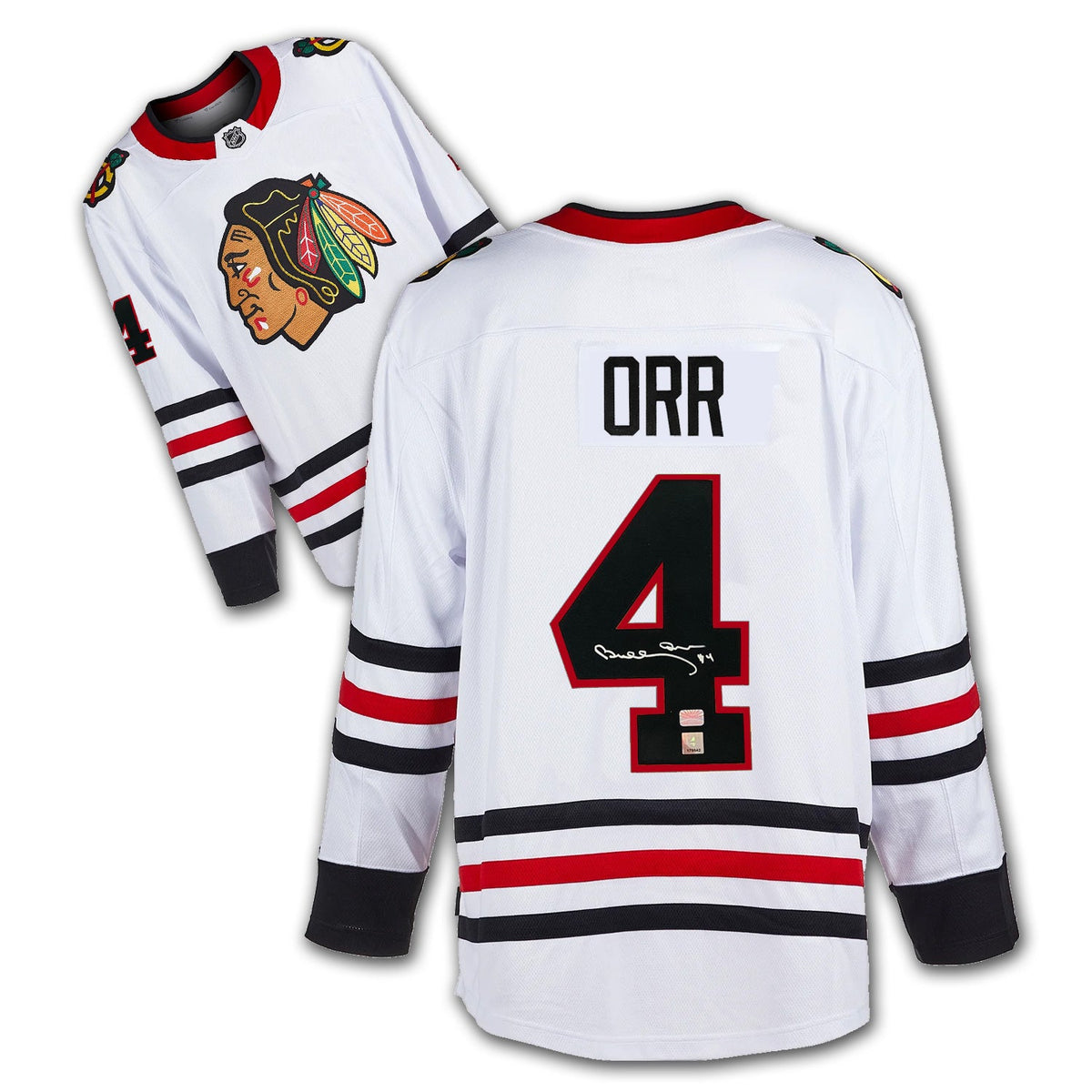 Bobby Orr Autographed Chicago Blackhawks White Jersey