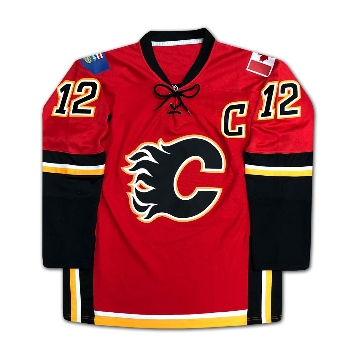 Jarome Iginla Signed Calgary Flames Red Jersey HHOF 2020