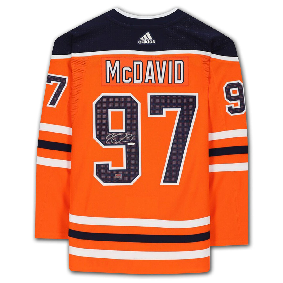 Connor McDavid Autographed Edmonton Oilers Orange Jersey