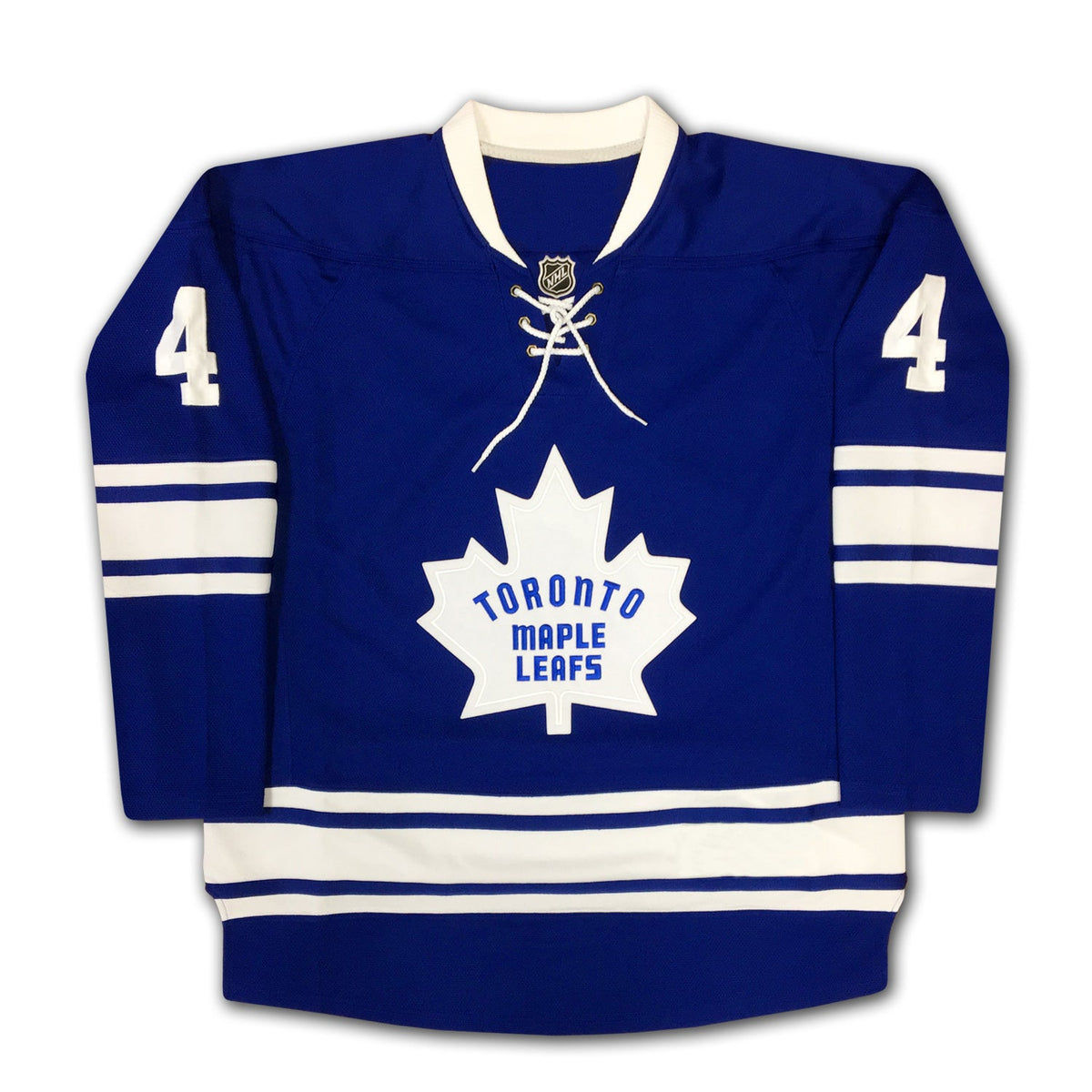 Red Kelly Autographed Toronto Maple Leafs Blue Jersey