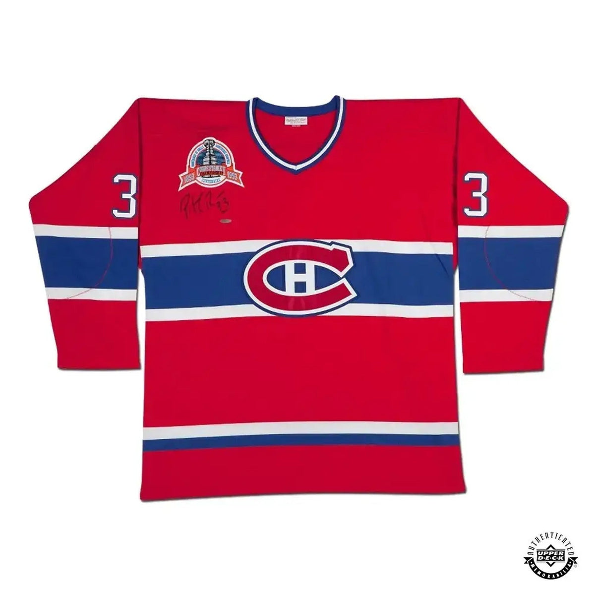 Patrick Roy Autographed Montreal Canadiens Red Jersey