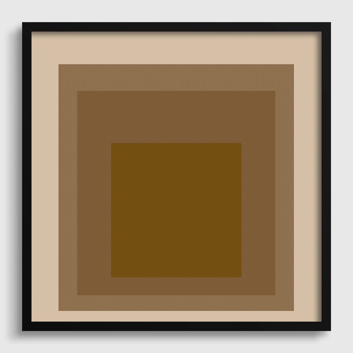 Josef Albers 'Going Dutch' Giclee Print: Mid-Century Modern Art 'Homage to the Square'