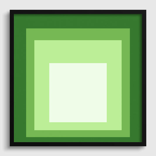 Impression Giclée inspirée de l'œuvre « Hommage au carré » de Josef Albers : Art Moderne du Milieu du XXe Siècle