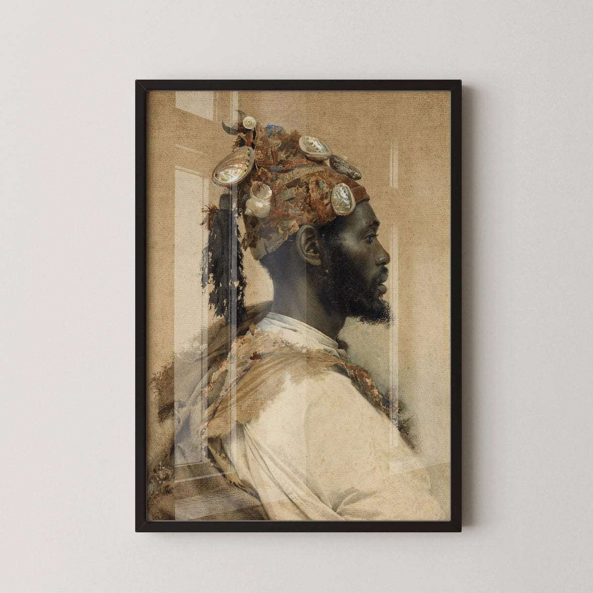 Josep Tapir√≥ Bar√≥ - Moorish Man 2 | Famous Orientalist Art (available handframed or unframed)