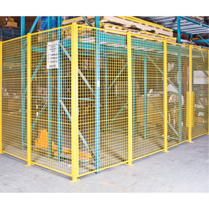 Wire Mesh Partition Components - Universal Posts, 8-1/4' H