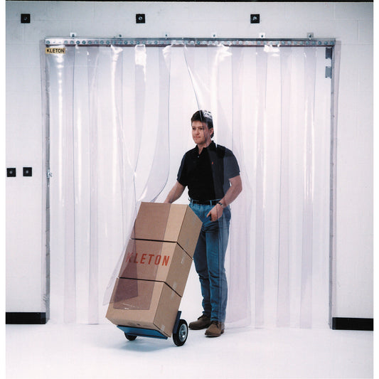 Portes à lanières, ouverture de porte de 2,4 m x 3 m, largeur de lanière de 30 cm, épaisseur de lanière de 3 mm