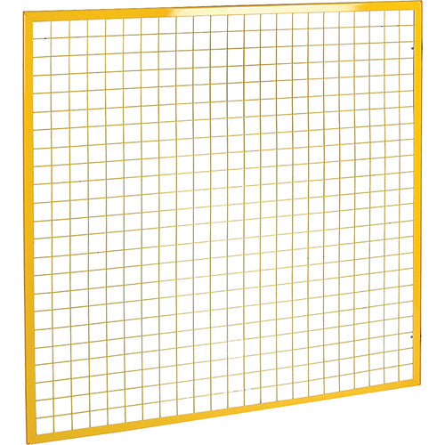 Wire Mesh Partition Components - Swing Doors, 4' W x 7' H