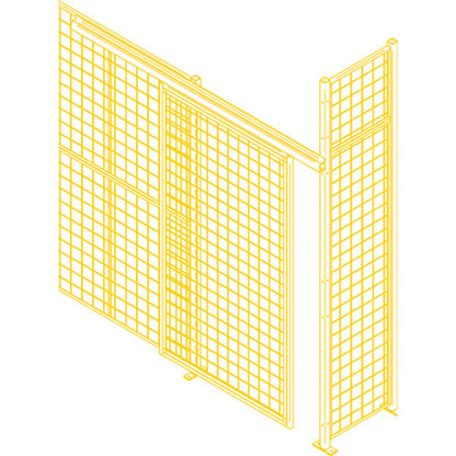 Wire Mesh Partition Components - Hardware