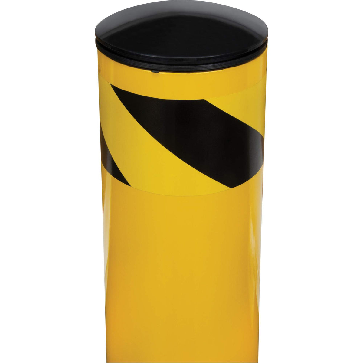 Safety Bollard, Steel, 36" H x 5-1/2" W, Yellow