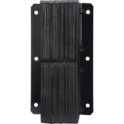 Laminated Dock Bumpers, Vertical, Rubber, 11" W x 4" D x 24" H
