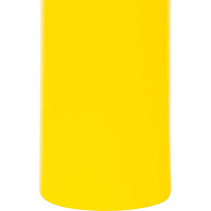 Polyethylene Bollard Cover, 4-1/2" Dia. x 52" L, Red/Yellow