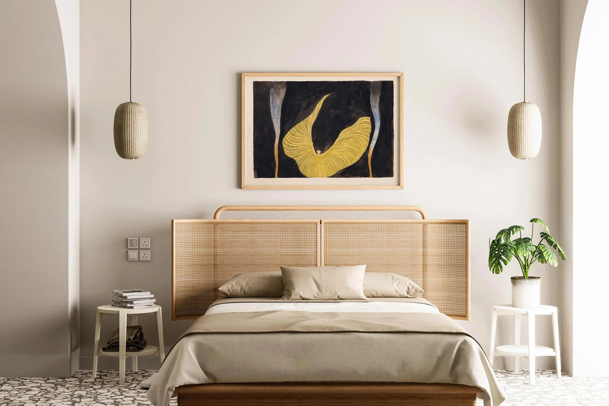 Koloman Moser Art Nouveau Print: Loie Fuller Archangel Poster