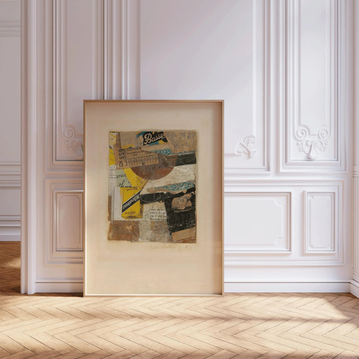 Kurt Schwitters C 31 Impression Giclée : Art du collage dadaïste