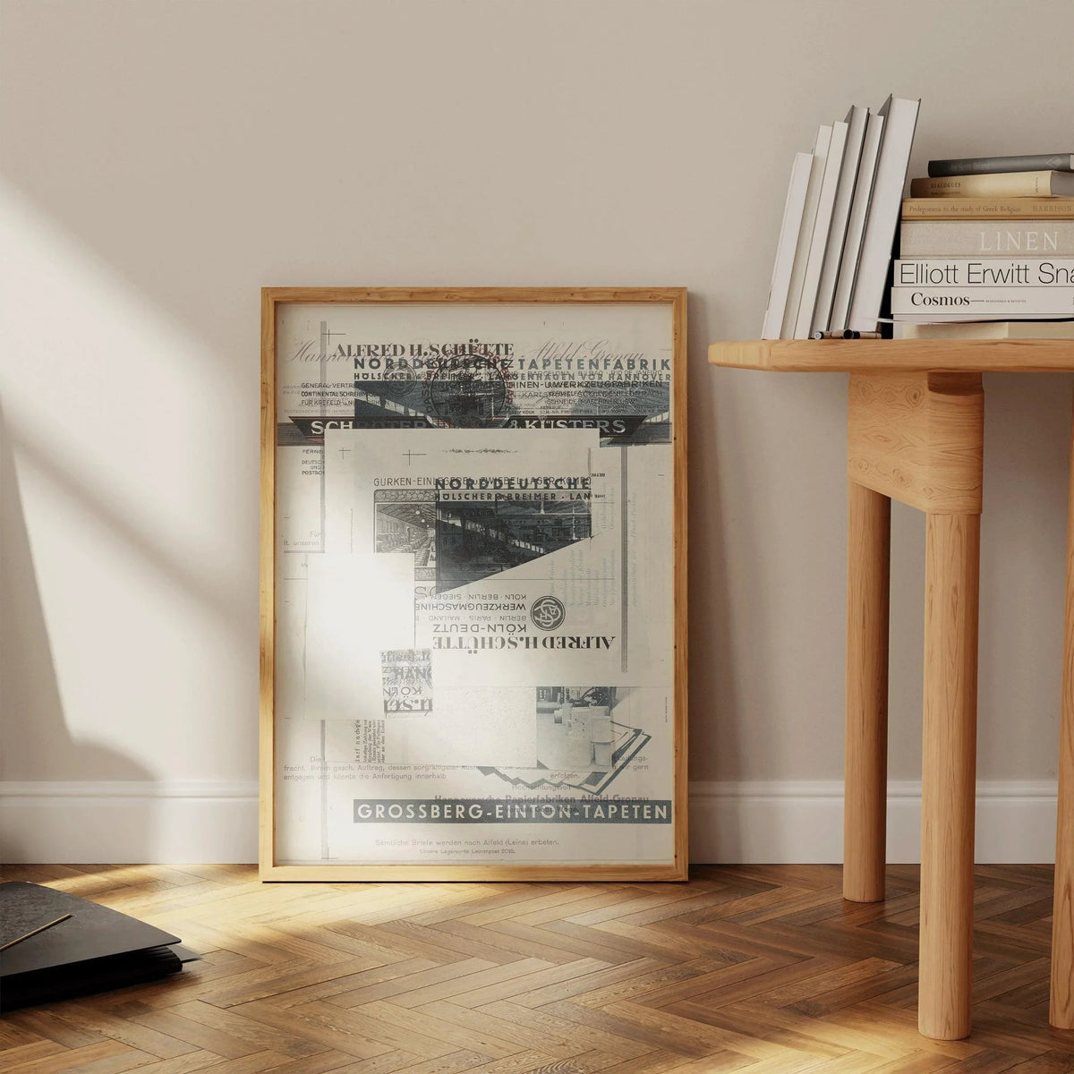Kurt Schwitters : Impression d'art collage – Dadaïste Constructiviste (Encadrement disponible)
