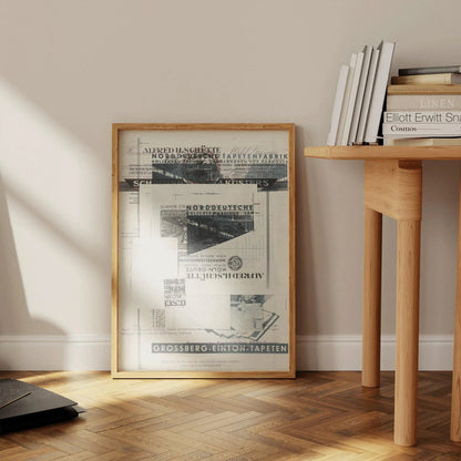 Kurt Schwitters : Impression d'art collage – Dadaïste Constructiviste (Encadrement disponible)
