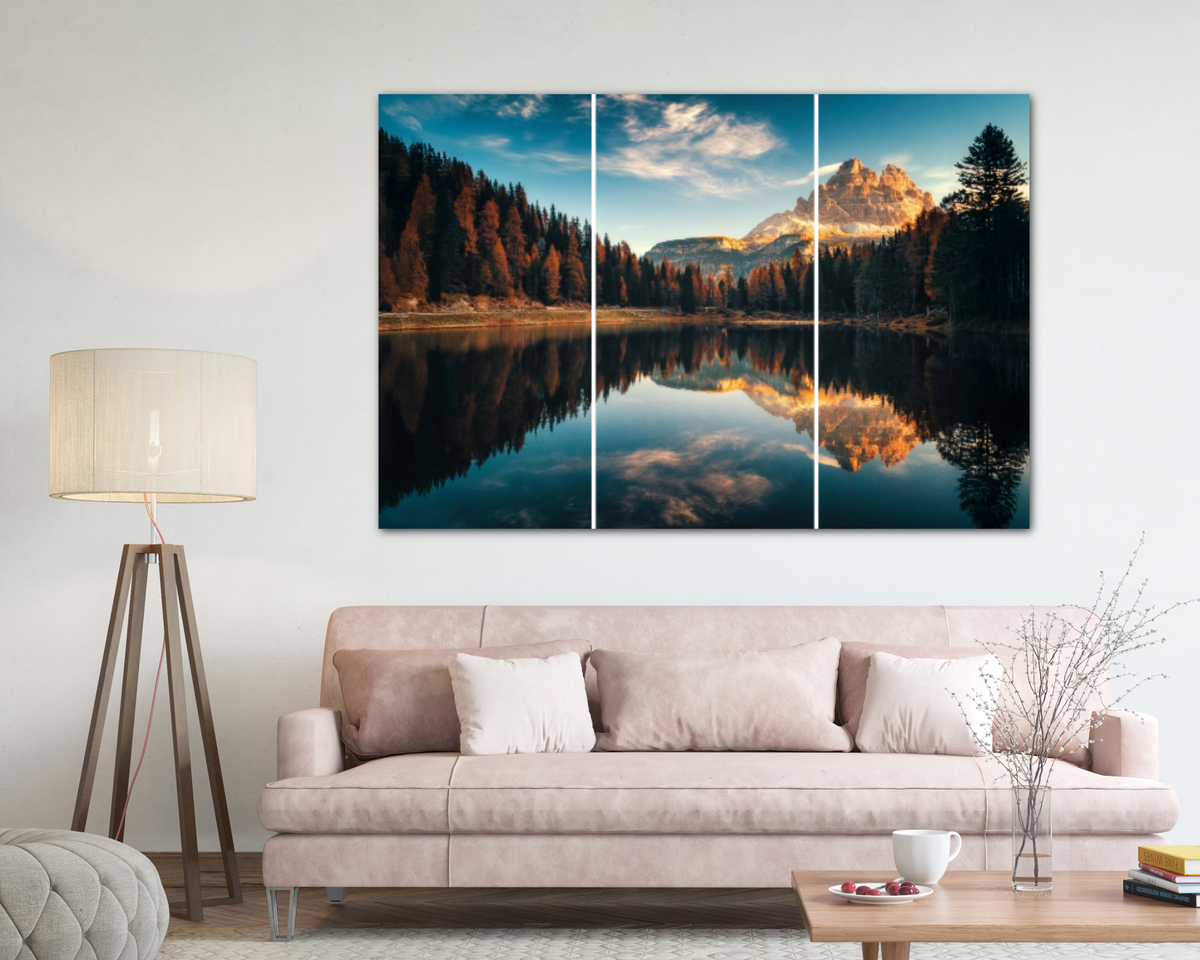 Split canvas prints 3 Panel 12X24 each panel