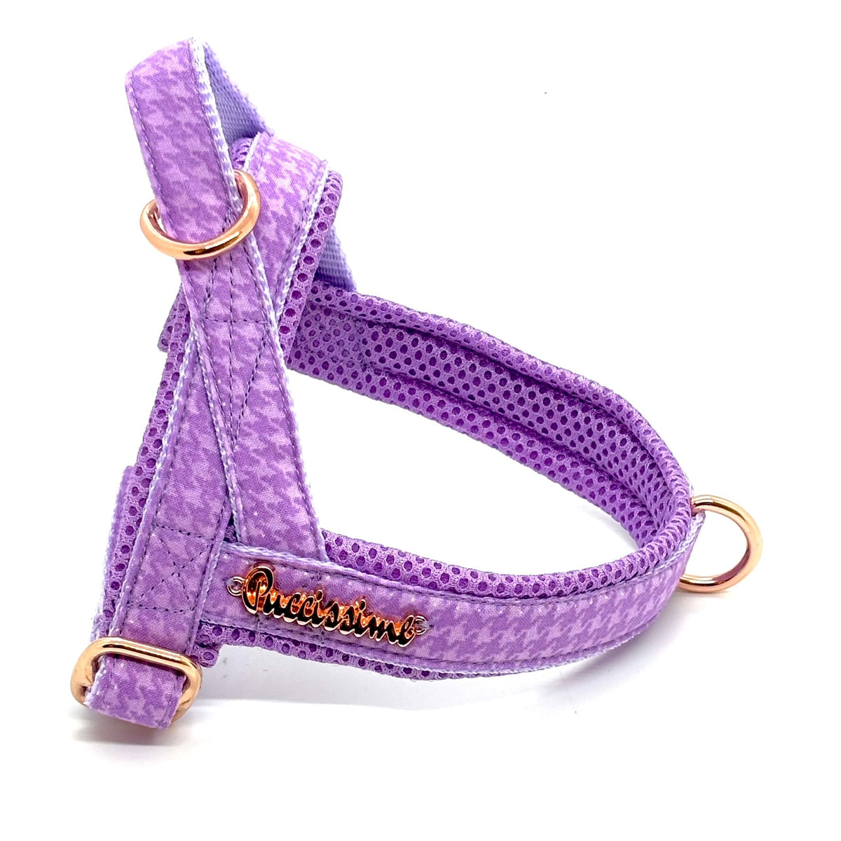 Harnais pour chien Mauve en un clic