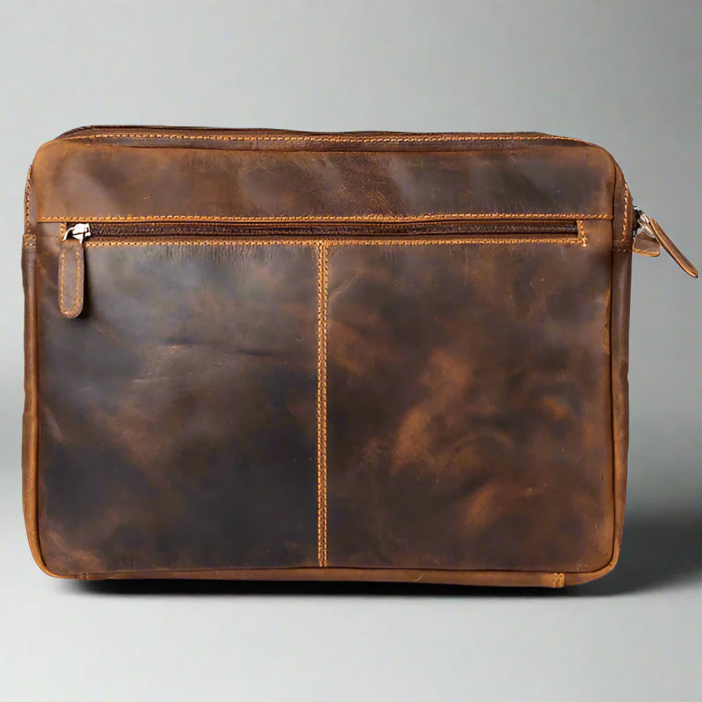 Housse en cuir Greenwood pour ordinateur portable MacBook Pro/Air 13"