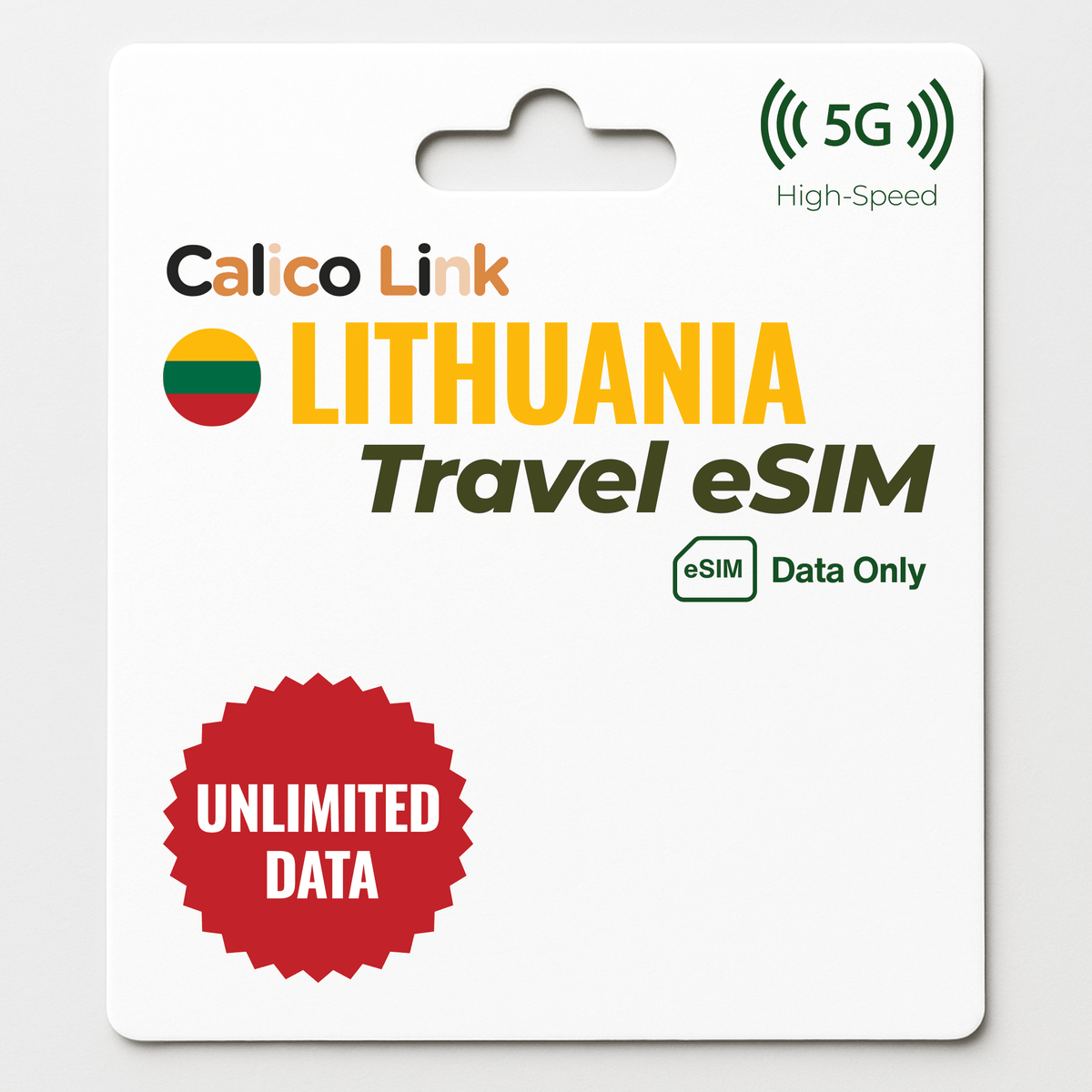 Lithuania Travel eSIM – Unlimited Data