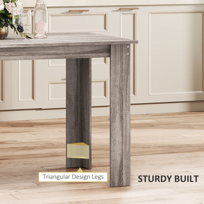Table à manger Spencer 119 cm pour 4 à 6 personnes - Gris clair