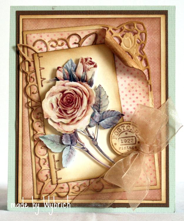 Marianne Design : Matrices de découpe Creatables - Petit coin rose Anja