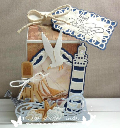 Marianne Design: Matrices de découpe Creatables - Étiquettes Vintage Tiny