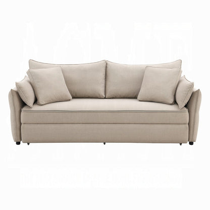 Canapé-lit convertible avec rangement Cais - Beige