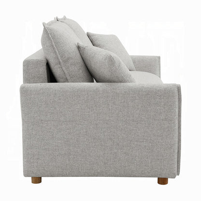 Canapé-lit avec rangement Oran (taille condo) – Gris