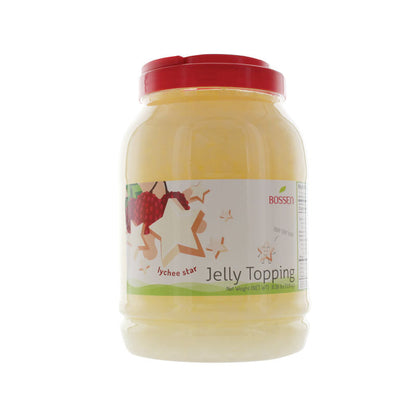 Lychee Star Jelly | Coconut Jelly | Multi-Use | Bubble Tea Topping | Ice Cream Topping | Foodservice Canada | Ships Free Within Canada on Orders Above CAD $199