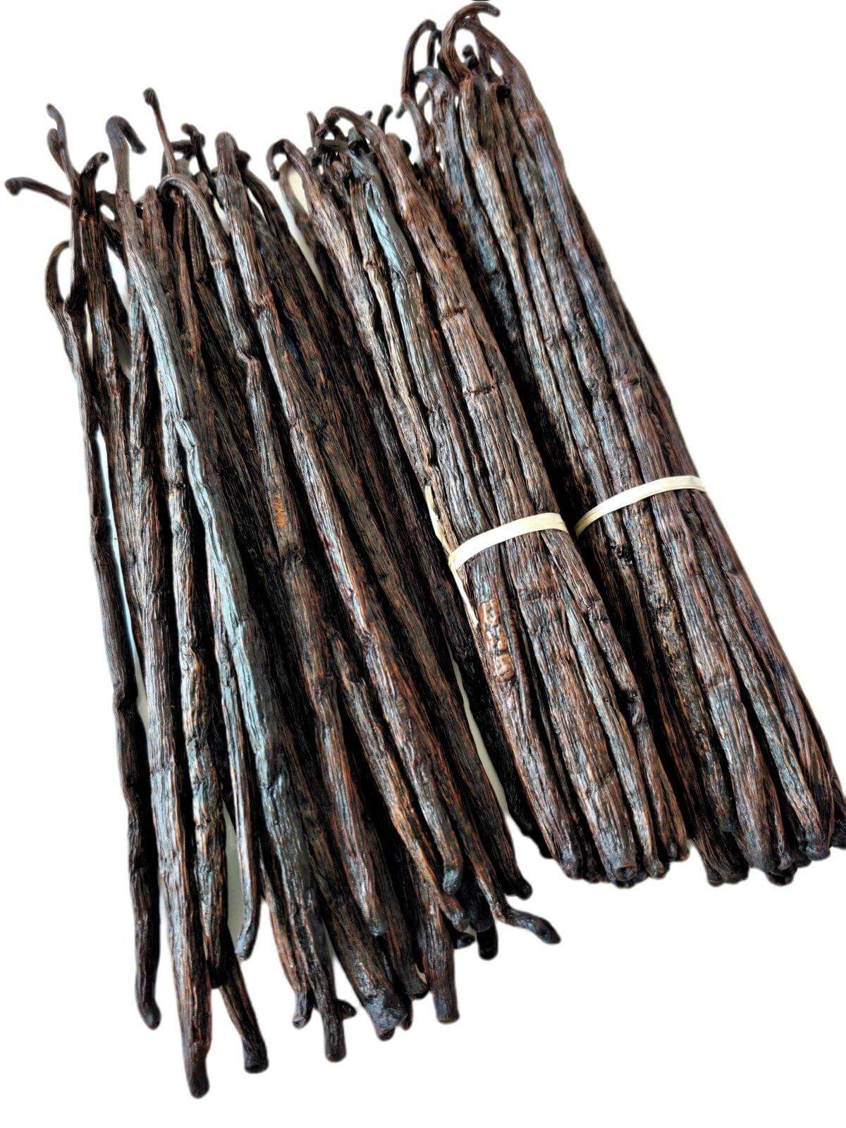 Madagascar Bourbon Extract Vanilla Beans Grade-B <br>For Extract Making<BR>By Ounce