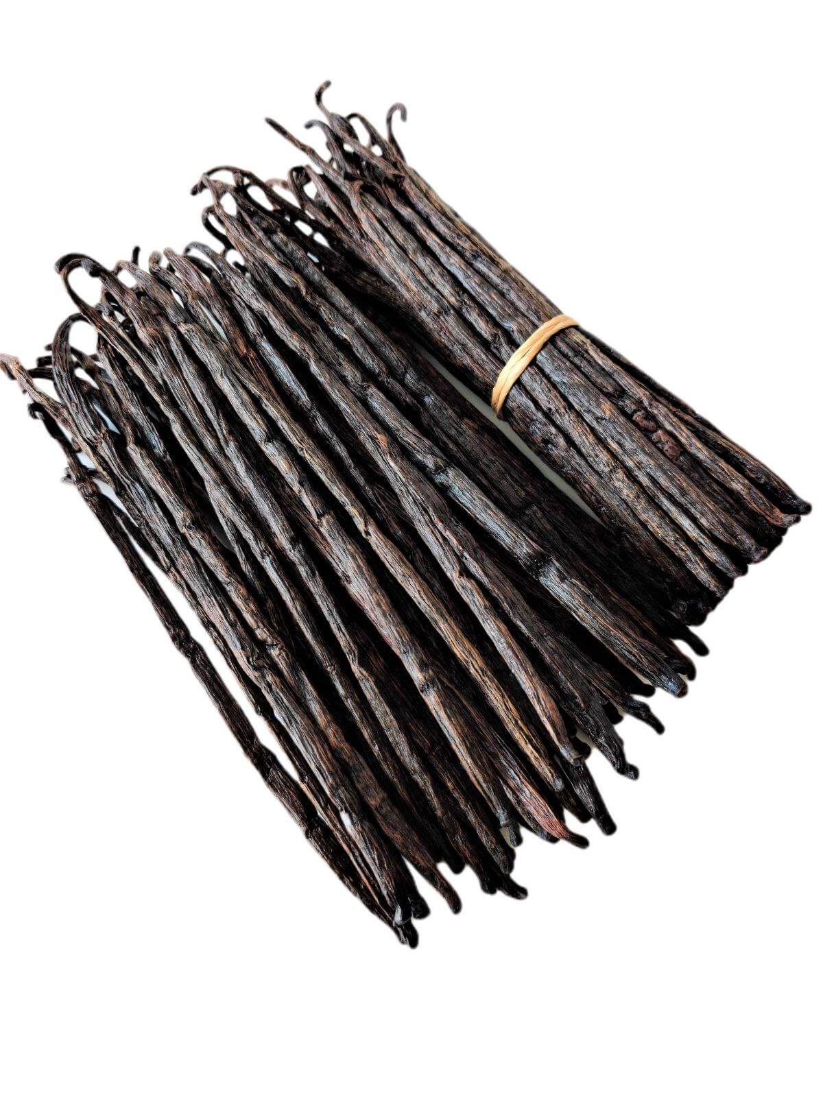 Madagascar Bourbon Extract Vanilla Beans Grade-B <br>For Extract Making<BR>By Ounce