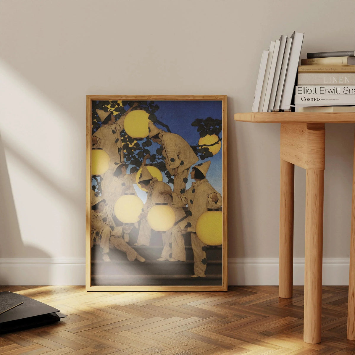 Maxfield Parrish "Les Porteurs de Lanterne" Impression d'Art : Décor Maximaliste