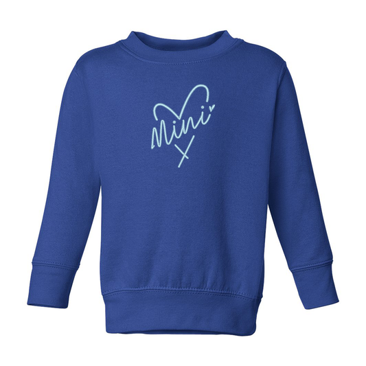 Mini-sweat ras-du-cou brodé « Love » pour bébés