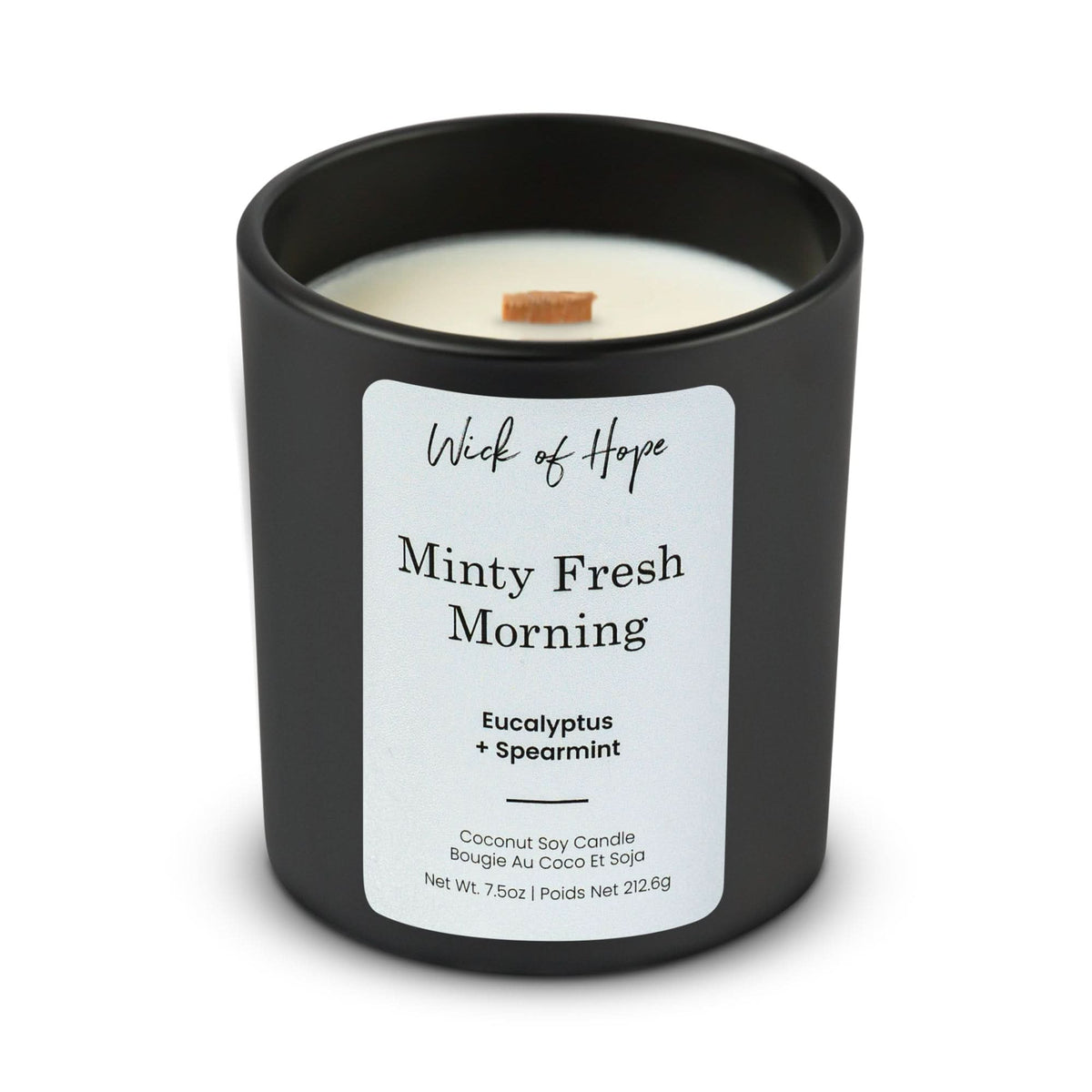Bougie matin fraîcheur mentholée | Eucalyptus + Menthe verte