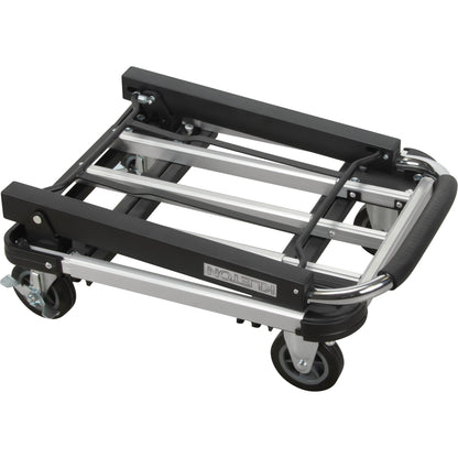 Foldable Platform Trucks, Aluminum, 300 lbs., 28" L x 16" W, 32" High