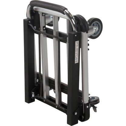 Foldable Platform Trucks, Aluminum, 300 lbs., 28" L x 16" W, 32" High